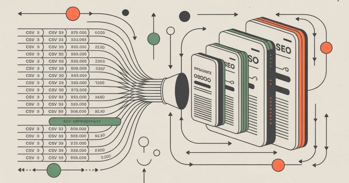 GSC Opportunity Finder - z CSV Search Console do kolejki działań SEO